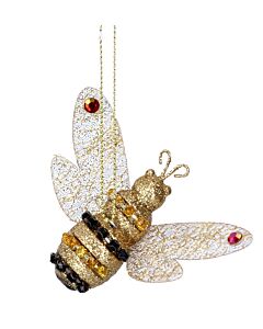 Gisela Graham Bumble Bee Hanging Decoration